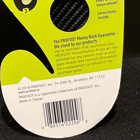 ProFoot Good Posture Orthotic Arch Support Women’s 6-10 NIB - Picture 8 of 9